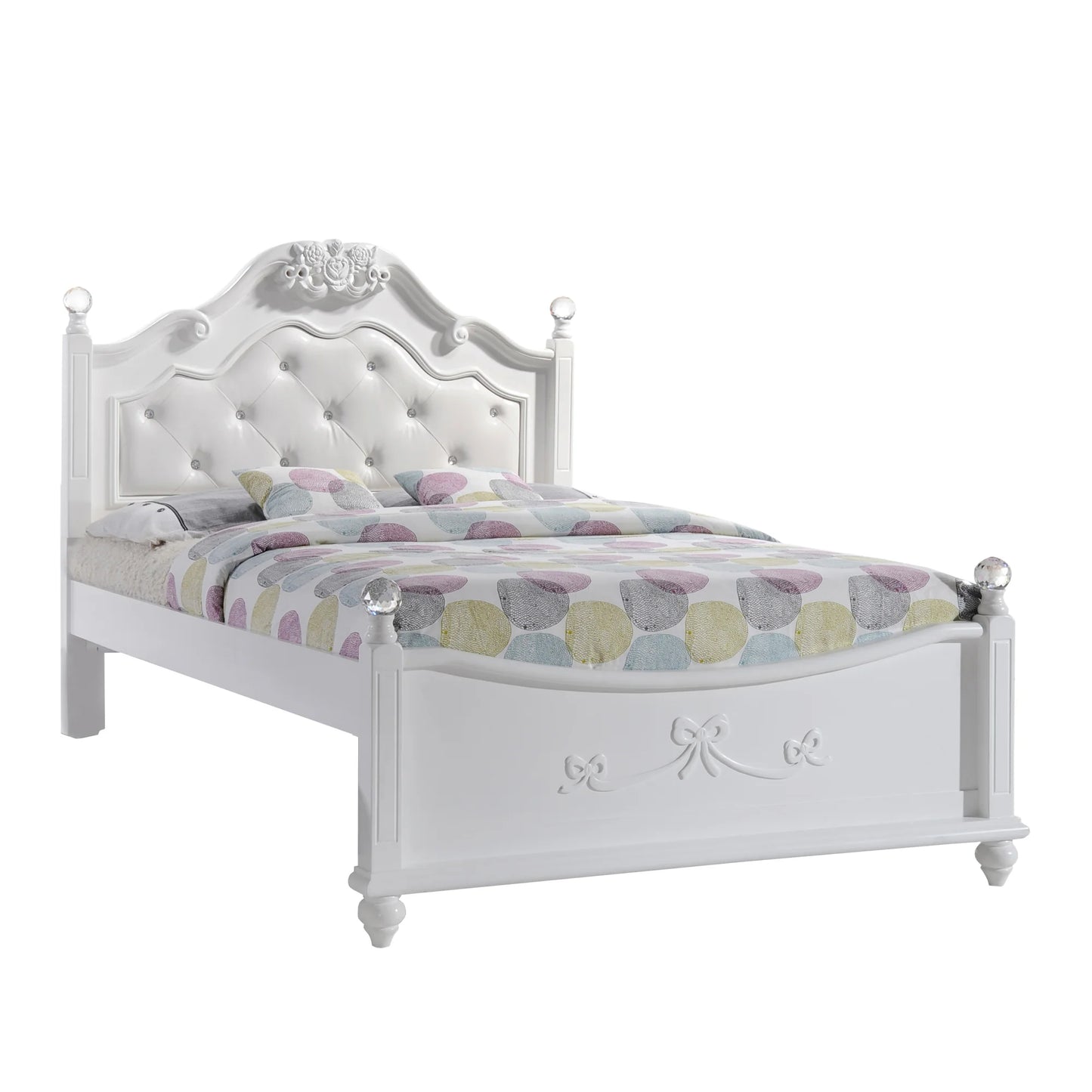 Alana - Full Platform Bed - White