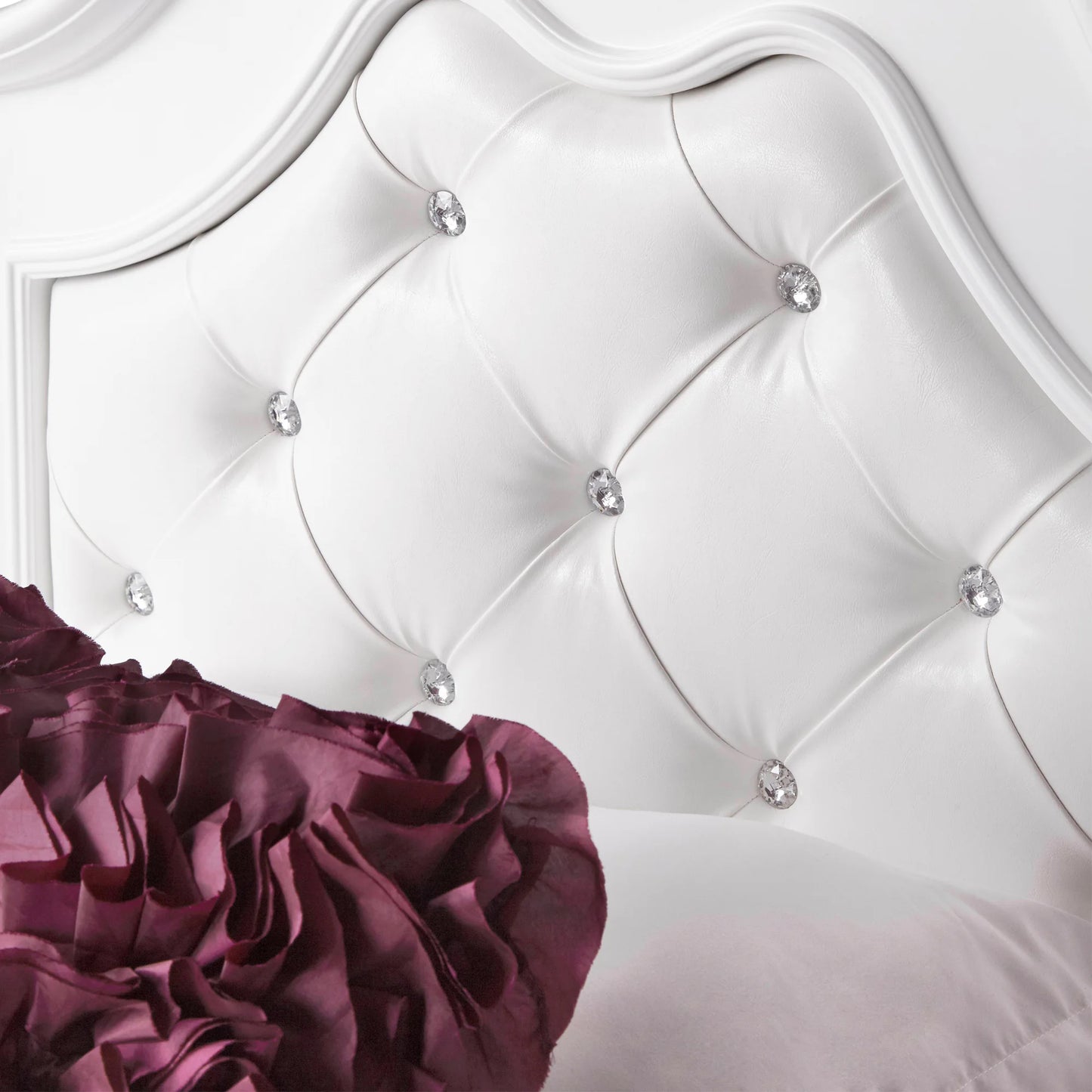 Alana - Twin Platform Bed - White