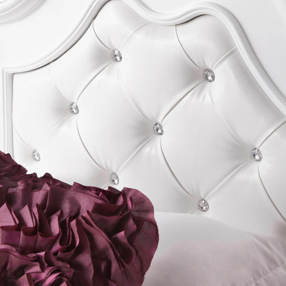 Alana - Twin Platform Bed - White