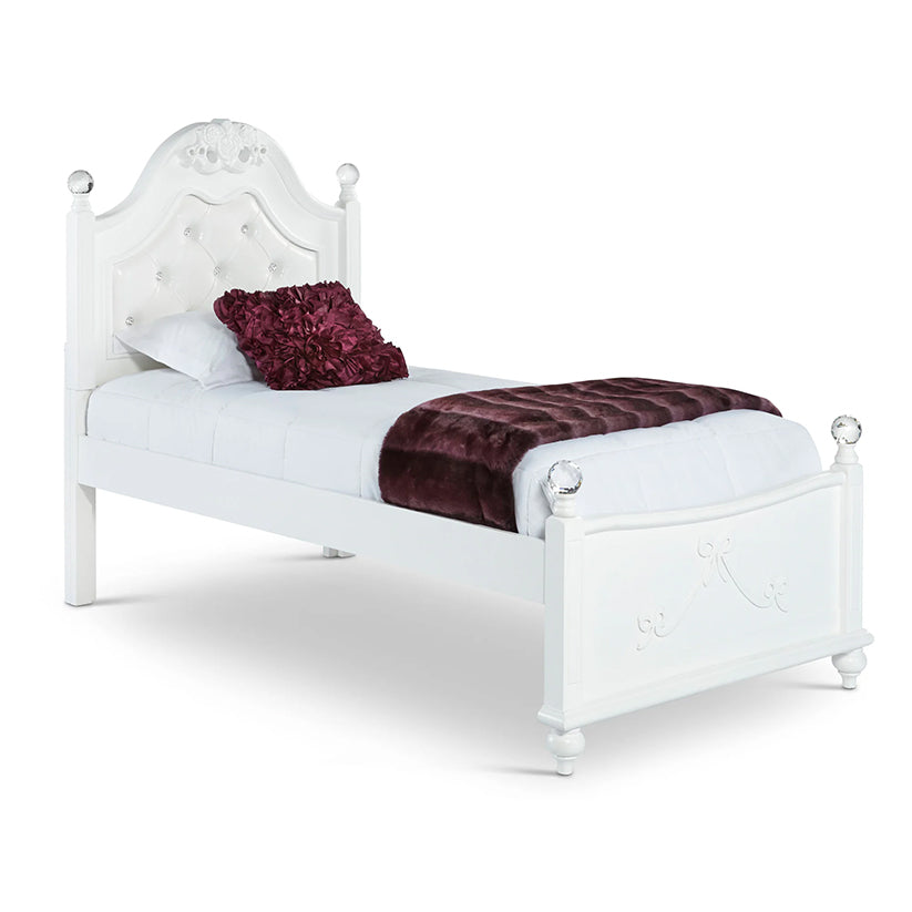Alana - Twin Platform Bed - White