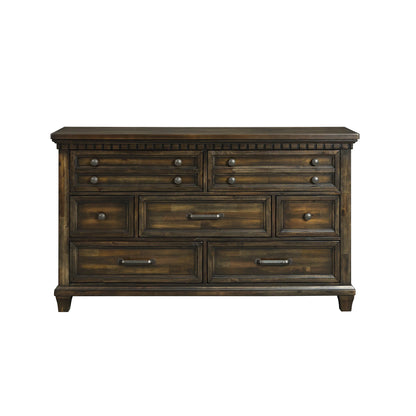 Mccoy - 7-Drawer Dresser - Charcoal