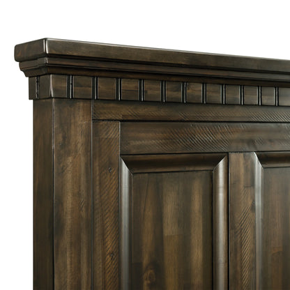 Mccoy - King Storage Bed - Charcoal