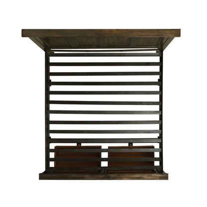 Mccoy - King Storage Bed - Charcoal