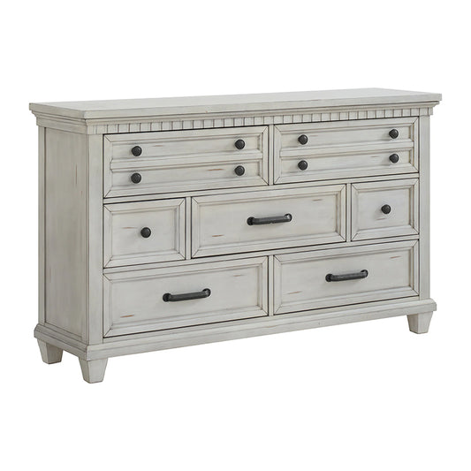 Mccoy - 7 Drawer Dresser - Antique White