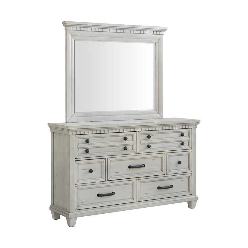Mccoy - Dresser And Mirror Set - Antique White