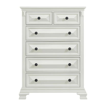Bridgestone - 6-Drawer Chest - Antique White