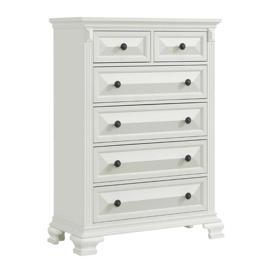 Bridgestone - 6-Drawer Chest - Antique White