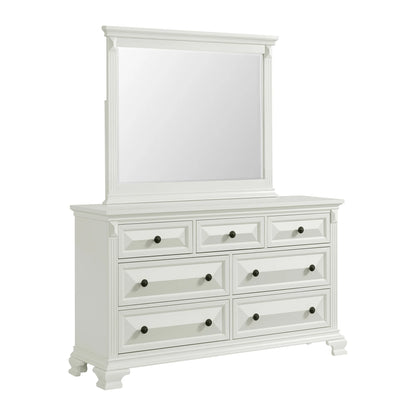 Bridgestone - Dresser And Mirror Set - Antique White