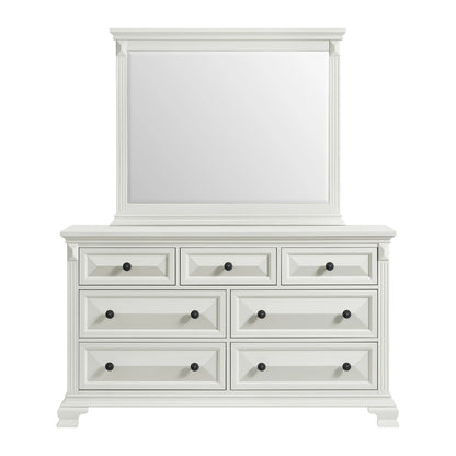 Bridgestone - Dresser And Mirror Set - Antique White