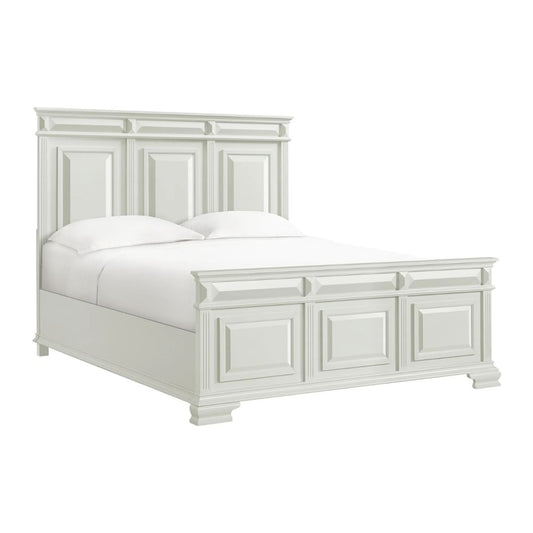 Bridgestone - King Panel Bed - Antique White