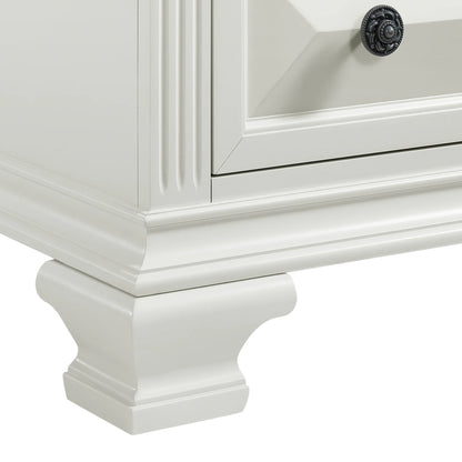 Bridgestone - 2-Drawer Nightstand With USB - Antique White