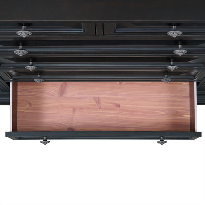 Bridgestone - 6-Drawer Chest - Black