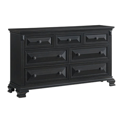 Bridgestone - 7-Drawer Dresser - Black