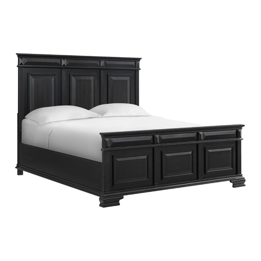 Bridgestone - King Panel Bed - Black