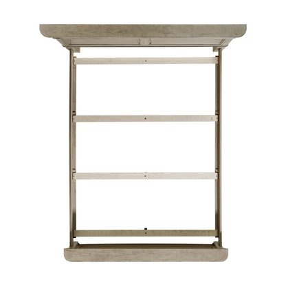 Whit-Ash - Queen Panel Bed - Light Gray