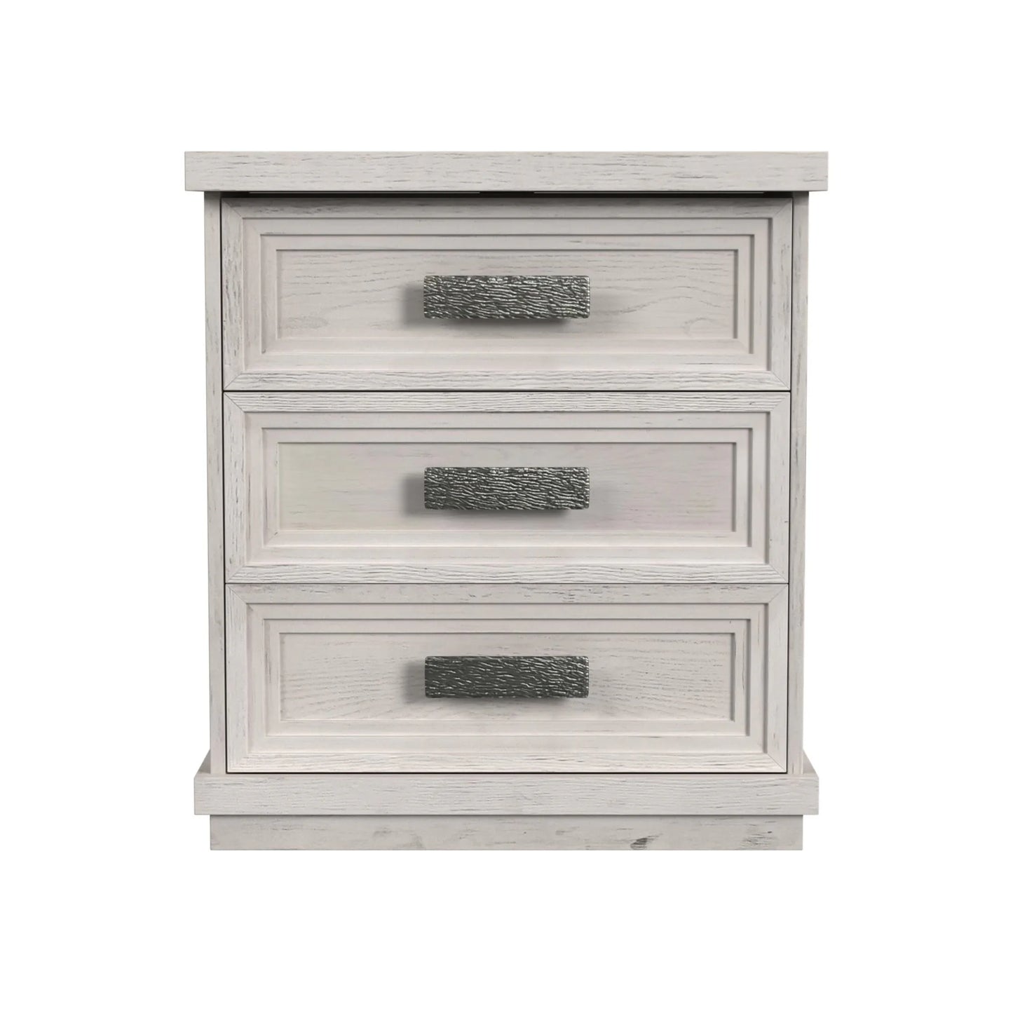 Avalanche - 3-Drawer Nightstand With USB - Antique White