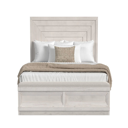 Avalanche - Queen Storage Bed - Antique White
