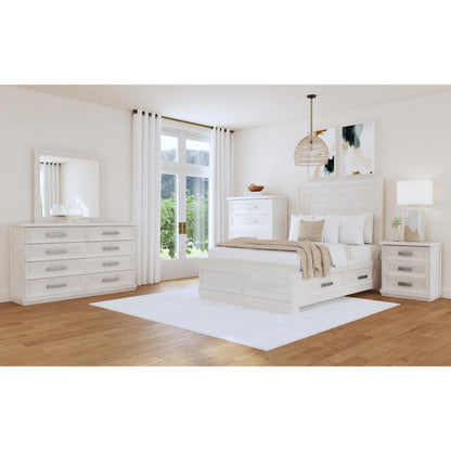Avalanche - Queen Storage Bed - Antique White