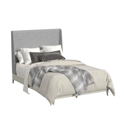 Westland - Full Upholstered Bed With Fabric - Almond Gray