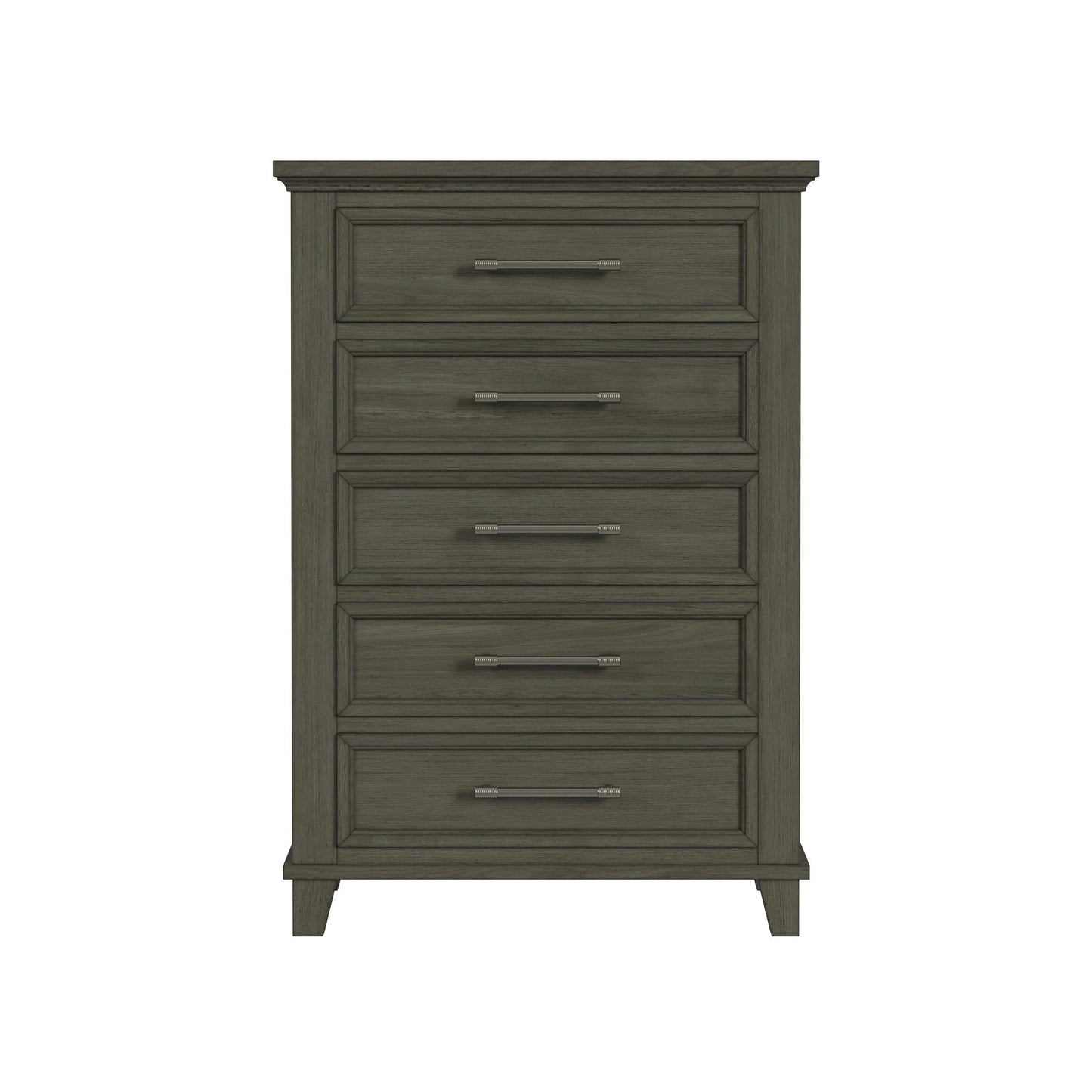 Canterbury - 5-Drawer Chest - Gray