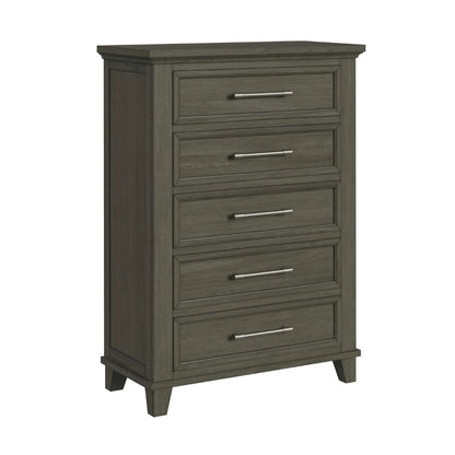 Canterbury - 5-Drawer Chest - Gray