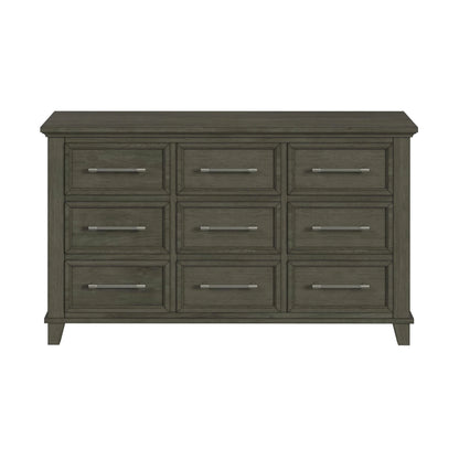 Canterbury - 9-Drawer Dresser - Gray