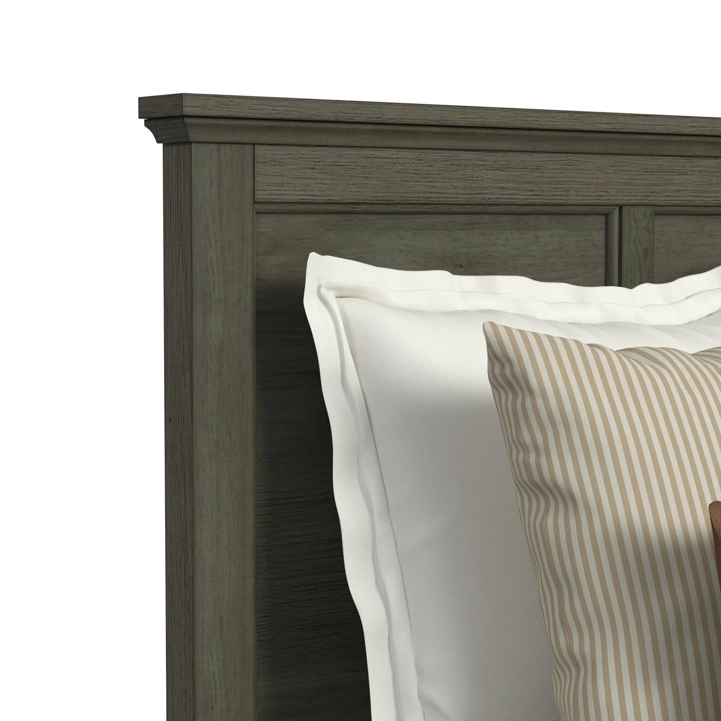 Canterbury - Queen Storage Bed - Gray