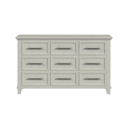 Canterbury - 9-Drawer Dresser - Ivory