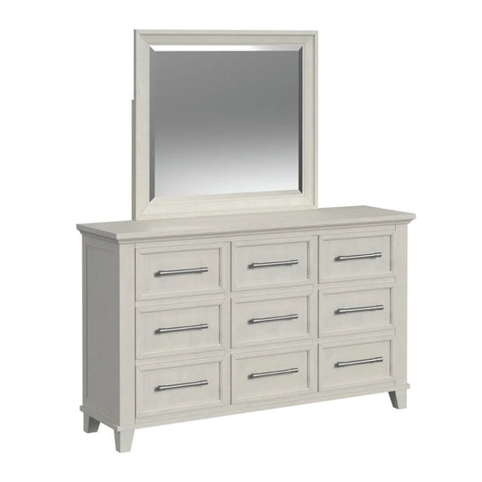 Canterbury - Dresser And Mirror Set - Ivory