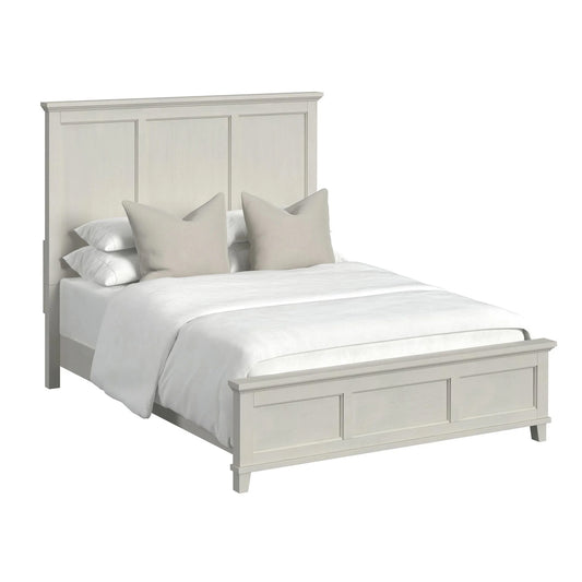Canterbury - Full Panel Bed - Ivory