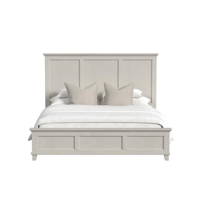 Canterbury - King Panel Bed - Ivory