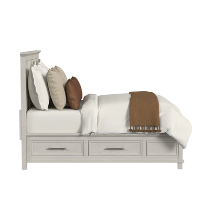 Canterbury - Queen Storage Bed - Ivory