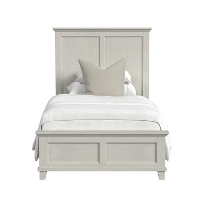Canterbury - Twin Panel Bed - Ivory