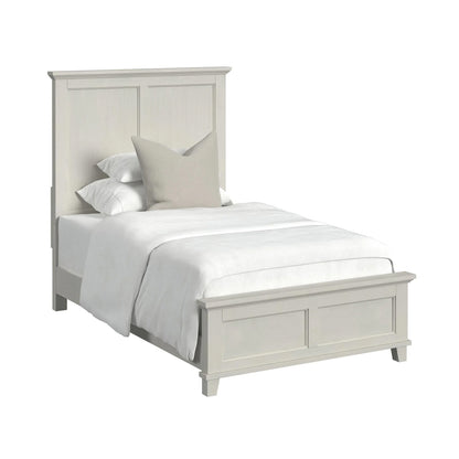 Canterbury - Twin Panel Bed - Ivory