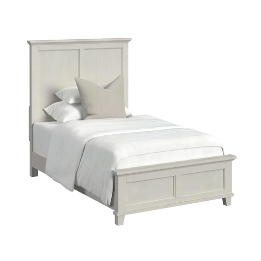 Canterbury - Twin Panel Bed - Ivory