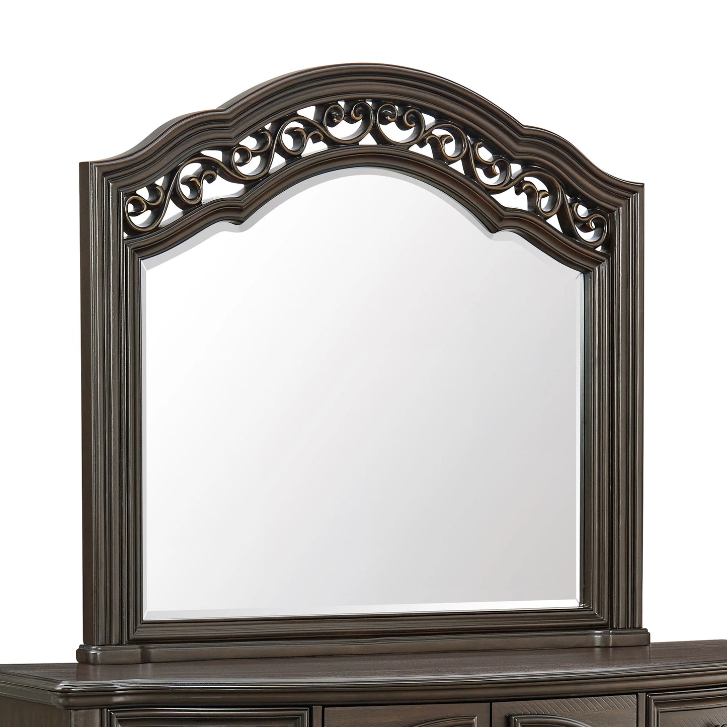 Brunswick - Dresser & Mirror - Mahogany