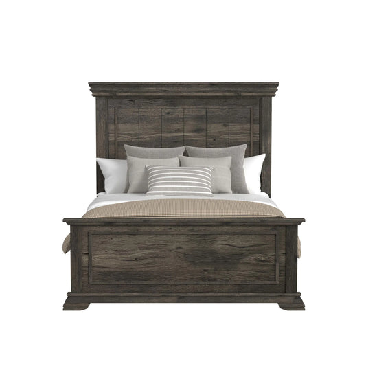 Park Ridge - Full Panel Bed - Charcoal