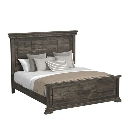 Park Ridge - King Panel Bed - Charcoal