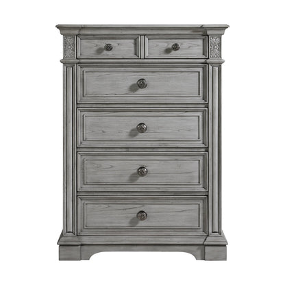 Glenmore - 5-Drawer Chest - Aged Gray