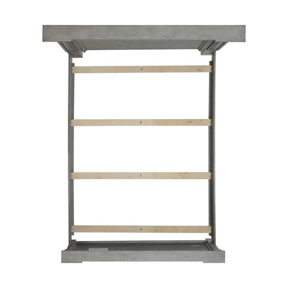 Glenmore - Queen Panel Bed - Aged Gray