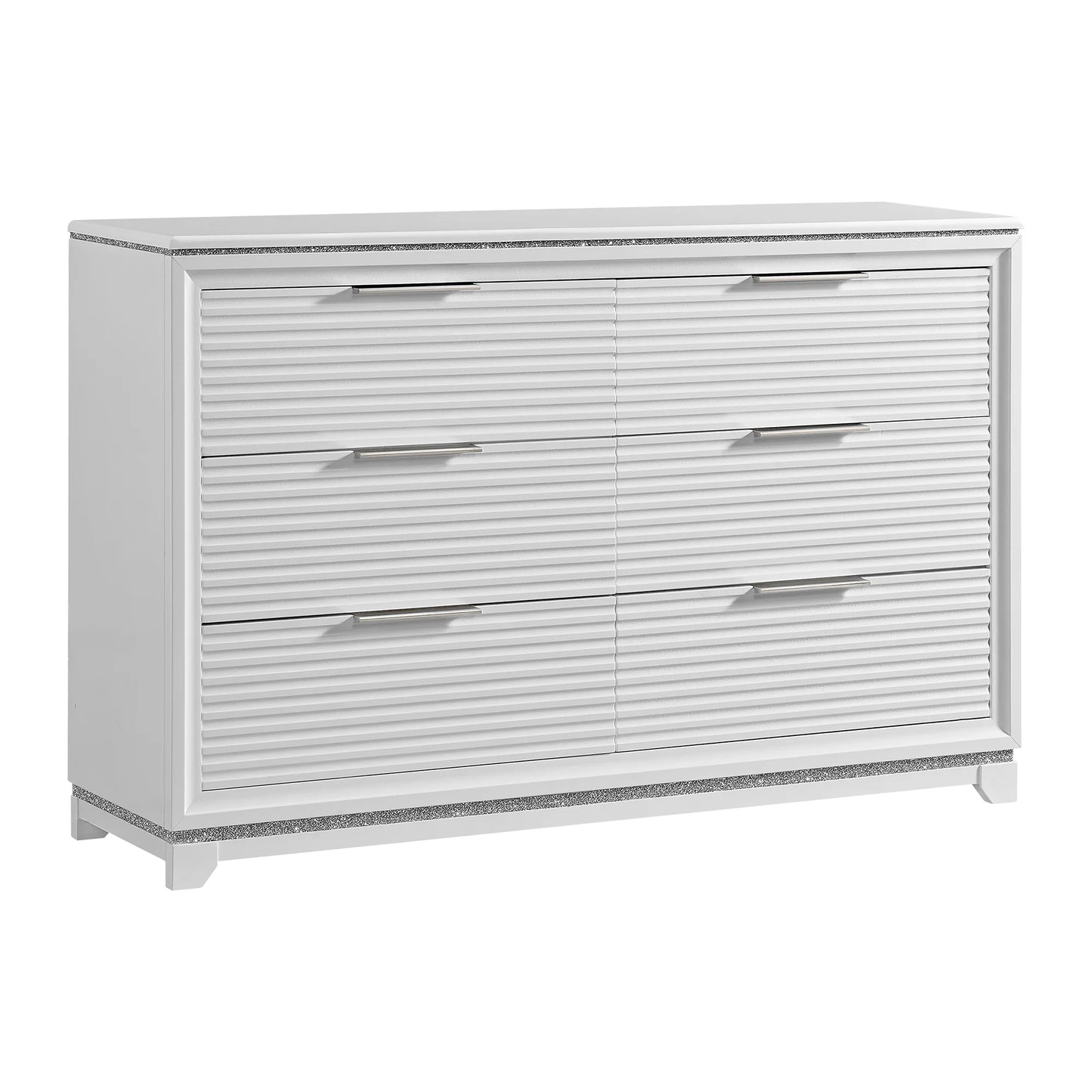 Denmark - 6-Drawer Dresser - White