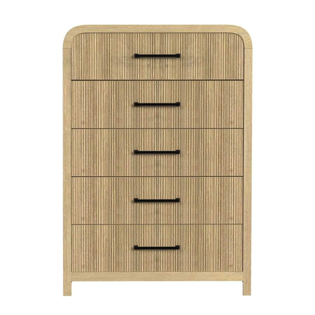 Ridgemont - 5-Drawer Chest - Natural