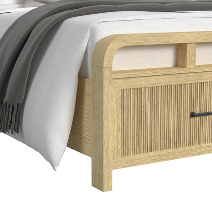 Ridgemont - Queen Storage Bed - Natural