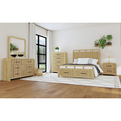 Ridgemont - Queen Storage Bed - Natural