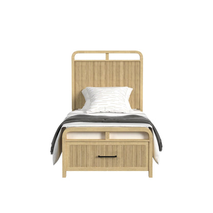 Ridgemont - Twin Storage Bed - Natural