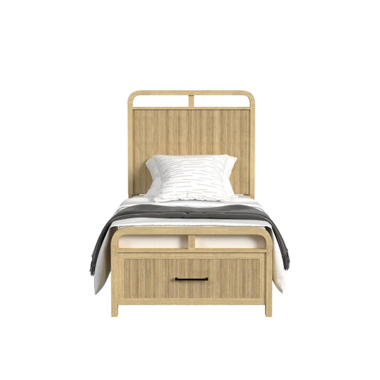 Ridgemont - Twin Storage Bed - Natural