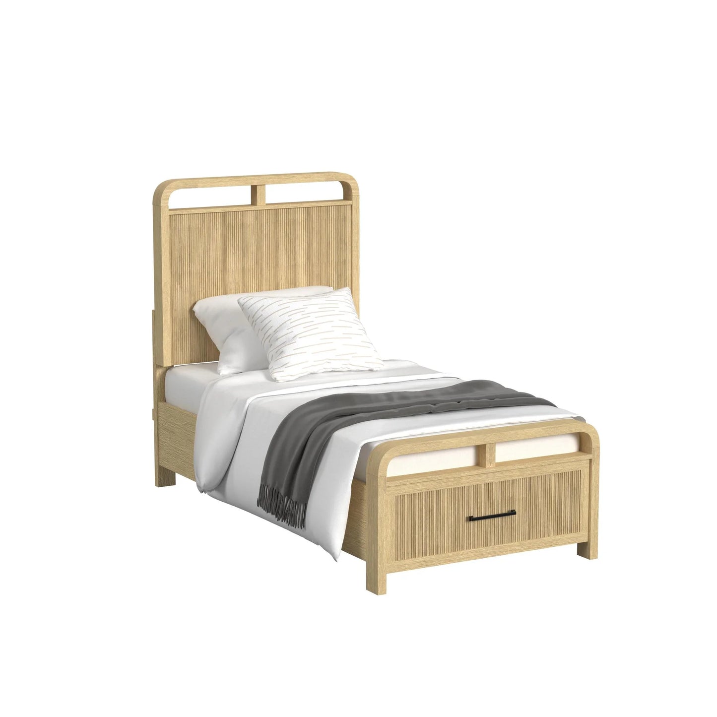 Ridgemont - Twin Storage Bed - Natural