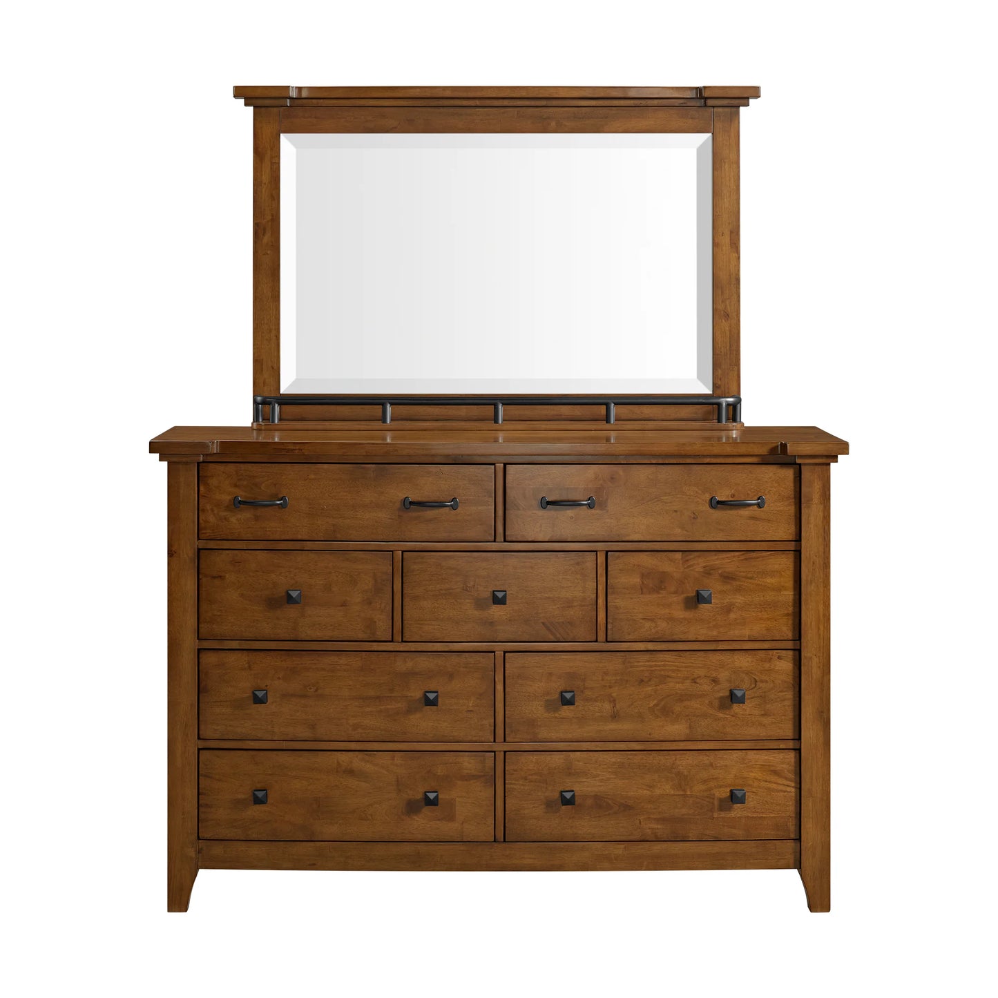 Gage - Dresser & Mirror - Chestnut