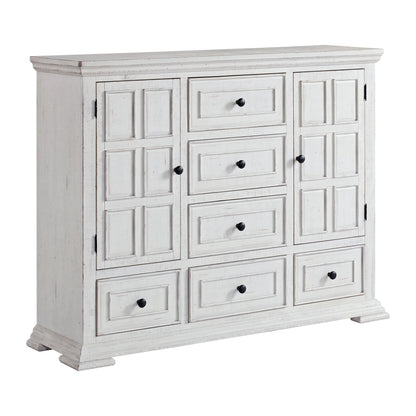 Heather - 6-Drawer Dresser - Rustic White