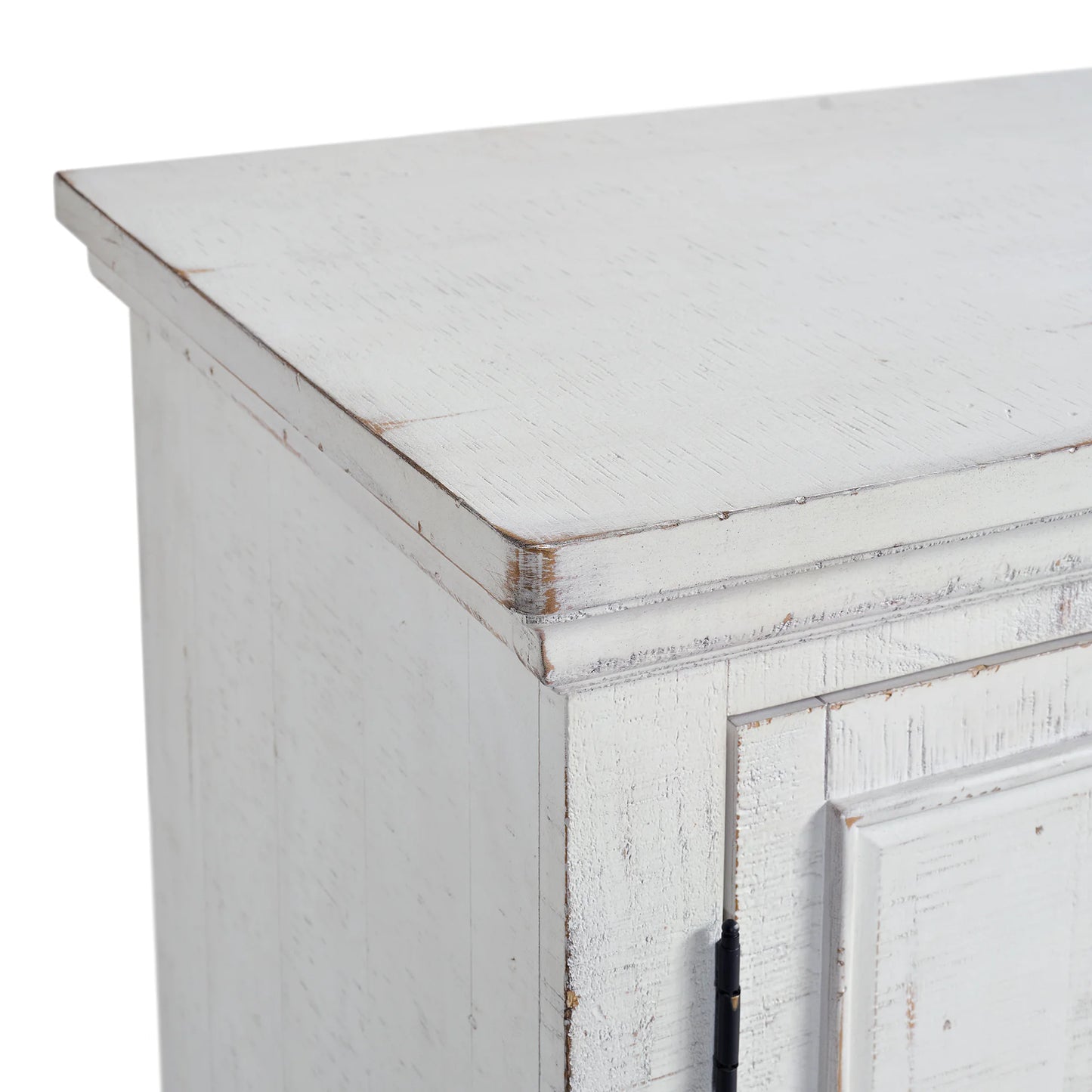 Heather - Dresser & Mirror - Rustic White